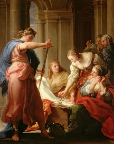 Achilles at the Court of King Lycomedes with His Daughters, 1746 by Pompeo Girolamo Batoni